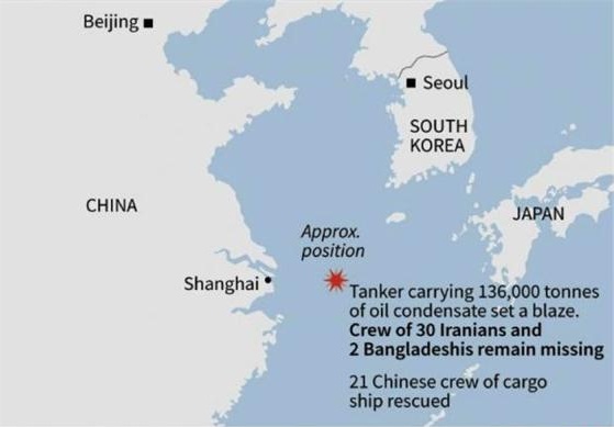 東海油輪事故后，要擔(dān)心的不是海鮮，而是它!