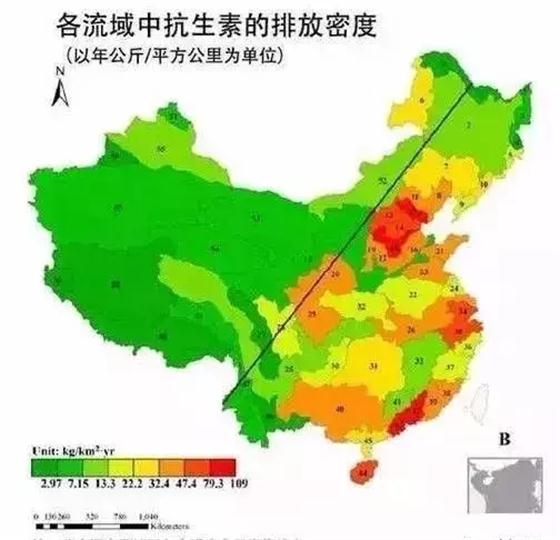 中科院“曝光”一份養(yǎng)殖業(yè)濫用抗生素地圖，食品安全誰(shuí)來(lái)保障?